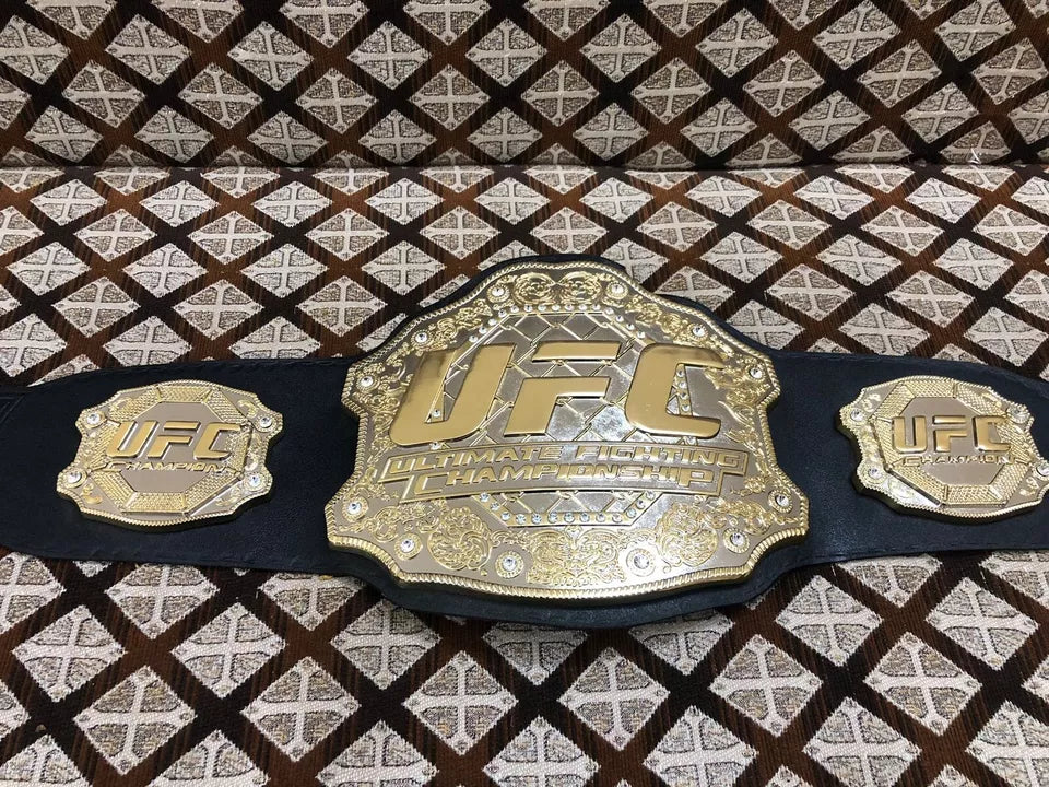 UFC Classic Wrestling Championship Title Belt 6mm Zinc Multi Layer