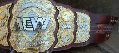 AEW World Wrestling Heavyweight Championship Replica Belt